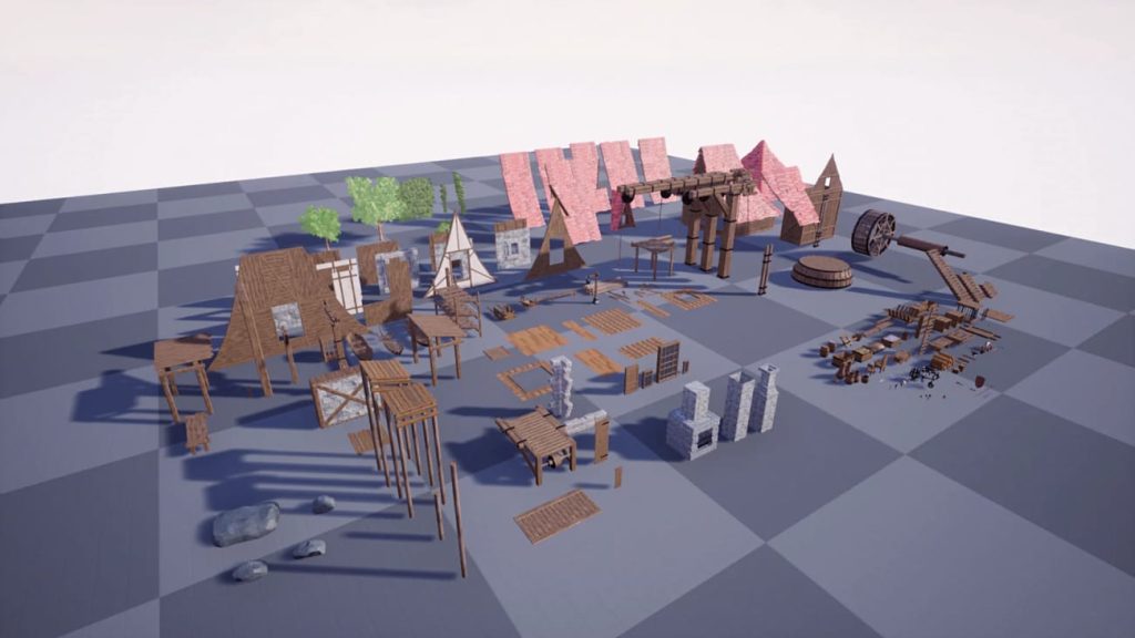 图片[1]1Li-Digital Art Education【UE资源】模块化的中世纪城市码头-Modular Medieval Docks - Medieval Town - Medieval Docks [Interiors Included]1Li-Digital Art Education1Li