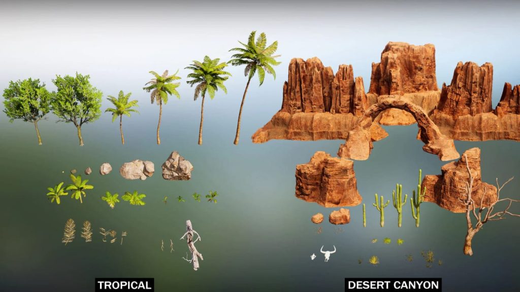 图片[1]1Li-Digital Art Education【UE资源】环境景观资源合集包-Stylescape HD: Multi-Biome Kit1Li-Digital Art Education1Li