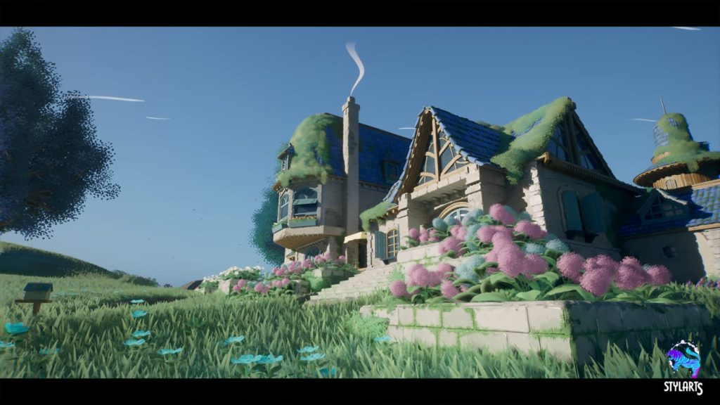图片[3]1Li-Digital Art Education【UE资源】风格化城堡-Stylized Azure Hillside - UE51Li-Digital Art Education1Li