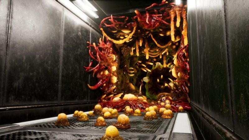 【UE资源】外星生物感染与科幻走廊-Alien Biomass Infection Planet and Scifi Corridor1Li-Digital Art Education1Li