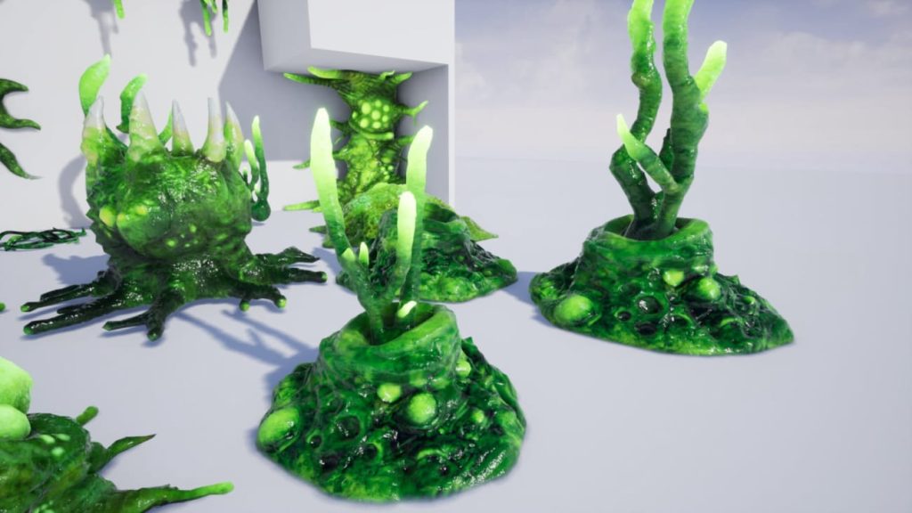 图片[7]1Li-Digital Art Education【UE资源】外星生物感染与科幻走廊-Alien Biomass Infection Planet and Scifi Corridor1Li-Digital Art Education1Li