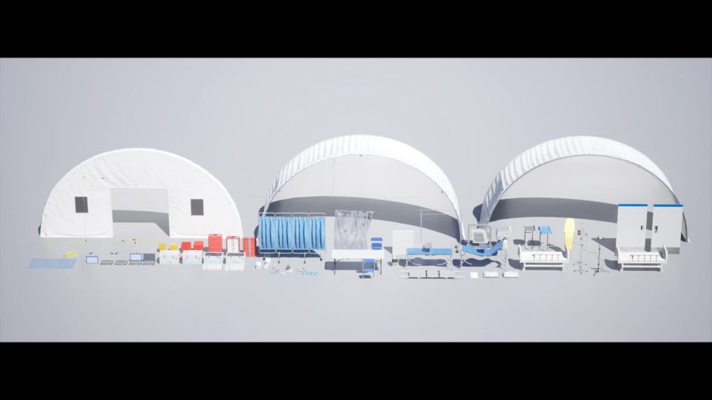 图片[4]1Li-Digital Art Education【UE资源】隔离医疗帐篷环境-Quarantine Medical Tent1Li-Digital Art Education1Li