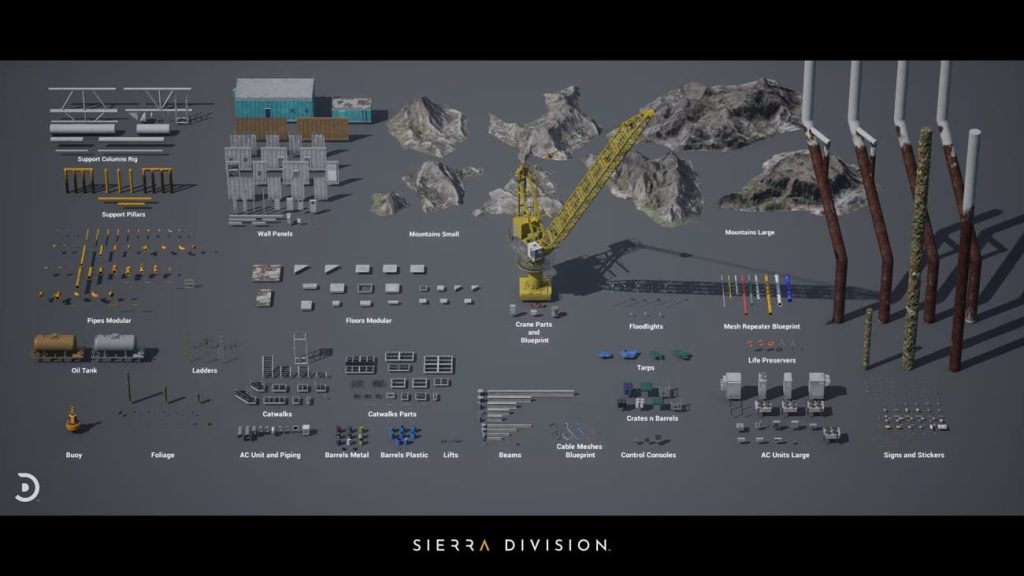图片[14]1Li-Digital Art Education【UE资源】钻油井平台环境-Industrial Sci-Fi and Modular Oil Rig1Li-Digital Art Education1Li