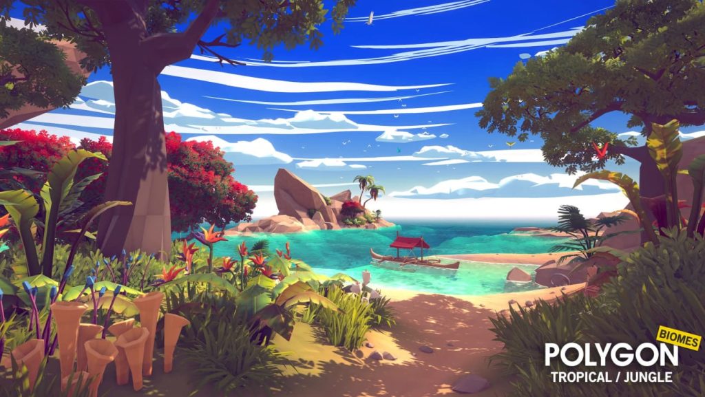 图片[6]1Li-Digital Art Education【UE资源】风格化环境合集包-POLYGON - Nature Biomes - Season One1Li-Digital Art Education1Li