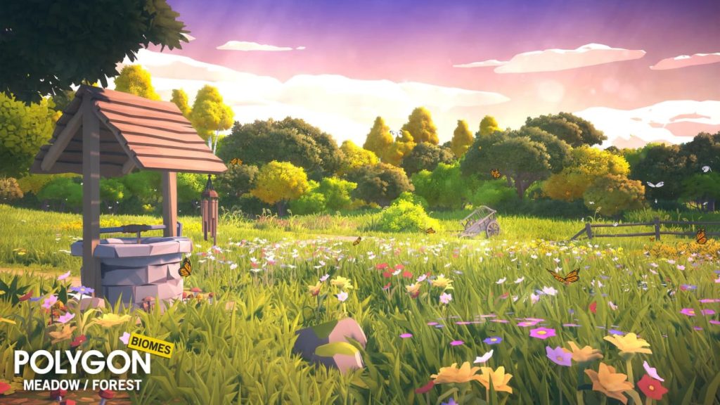图片[3]1Li-Digital Art Education【UE资源】风格化环境合集包-POLYGON - Nature Biomes - Season One1Li-Digital Art Education1Li