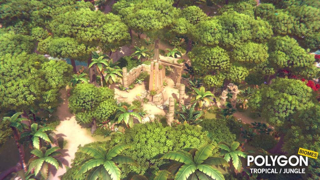 图片[4]1Li-Digital Art Education【UE资源】风格化环境合集包-POLYGON - Nature Biomes - Season One1Li-Digital Art Education1Li
