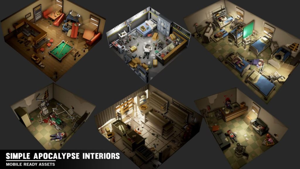 图片[6]1Li-Digital Art Education【UE资源】风格化末日内饰-Simple Apocalypse Interiors1Li-Digital Art Education1Li
