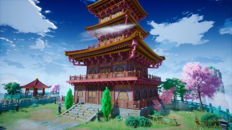 【UE资源】卡通风格东方环境包-Cartoon Stylized Oriental Fantasy Environment1Li-Digital Art Education1Li