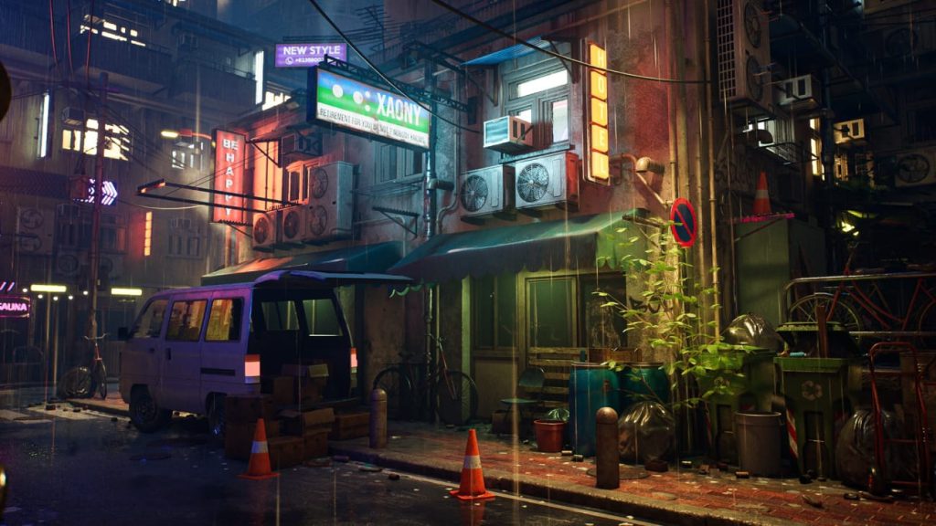 图片[8]1Li-Digital Art Education【UE资源】雨中霓虹街道-Rainy Neon Streets1Li-Digital Art Education1Li
