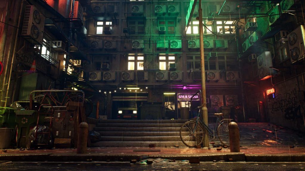 图片[2]1Li-Digital Art Education【UE资源】雨中霓虹街道-Rainy Neon Streets1Li-Digital Art Education1Li