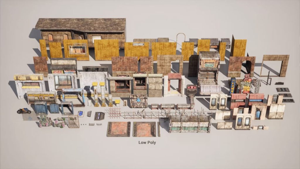 图片[2]1Li-Digital Art Education【UE资源】未来城市场景包-Butcher's Alley Palmetro Future City (Nanite + LP)1Li-Digital Art Education1Li
