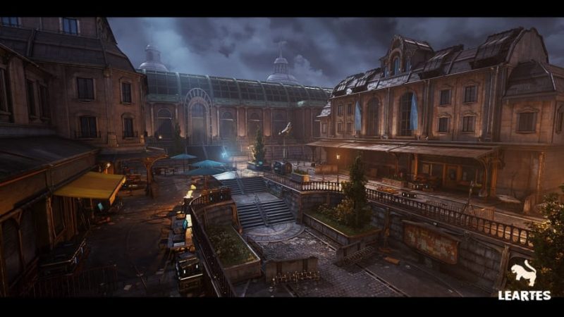 【UE资源】FPS战争射击环境包-The Rally Point Environment ( Sci-Fi / Futuristic / Modular )1Li-Digital Art Education1Li