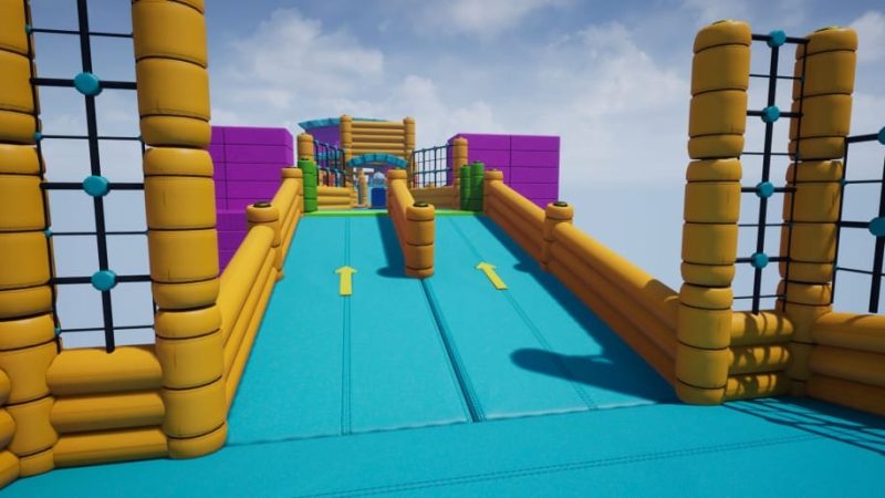 【UE资源】障碍赛道场景包-Fun Obstacle Course Vol 11Li-Digital Art Education1Li