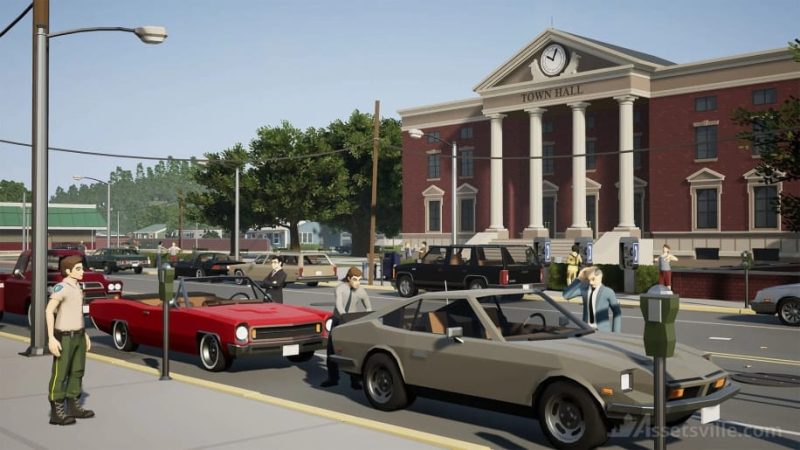 【UE资源】模块程序化城市包-Assetsville Town 2 - Modular County1Li-Digital Art Education1Li