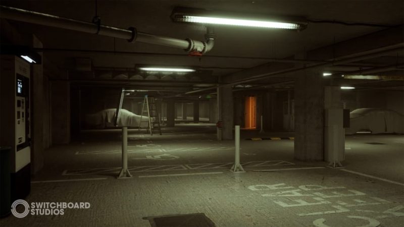 【UE资源】模块化地下停车场-Atmospheric Modular Underground Car Park & Hallways1Li-Digital Art Education1Li