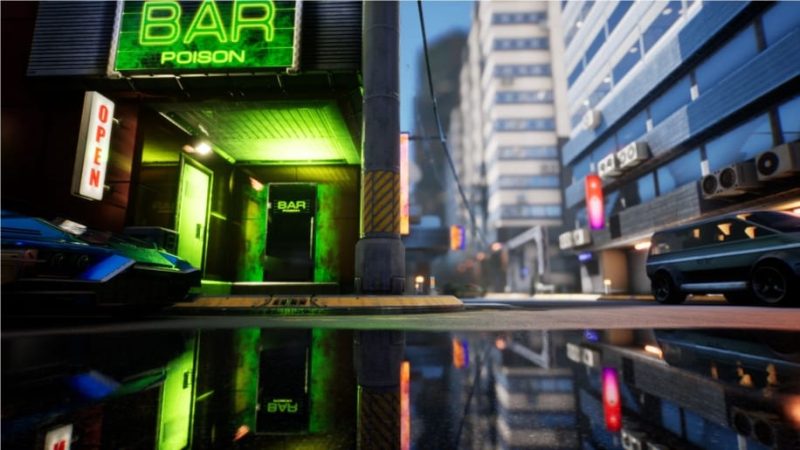 【UE资源】赛博朋克街头资产-Cyberpunk street assets1Li-Digital Art Education1Li