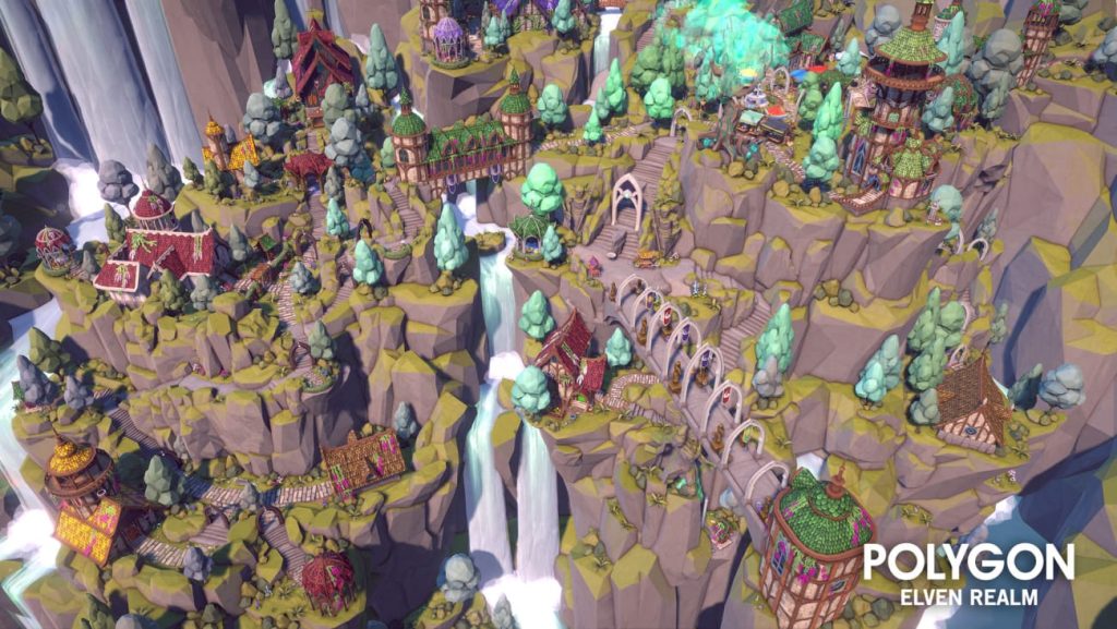 图片[1]1Li-Digital Art Education【UE资源】POLYGON精灵王国-POLYGON - Elven Realm1Li-Digital Art Education1Li