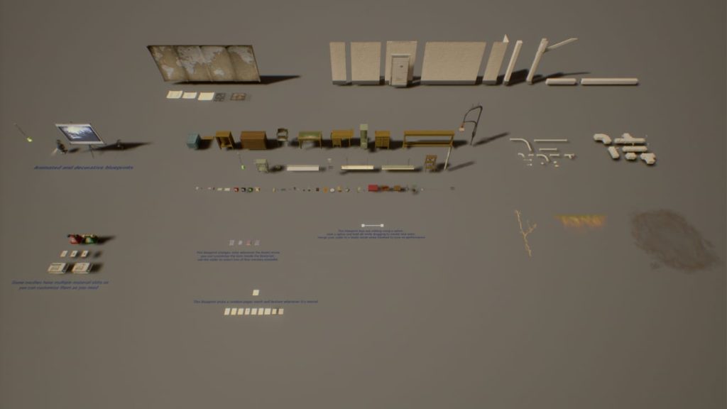 图片[1]1Li-Digital Art Education【UE资源】二战时期房间环境-World War 2 Room Environment1Li-Digital Art Education1Li