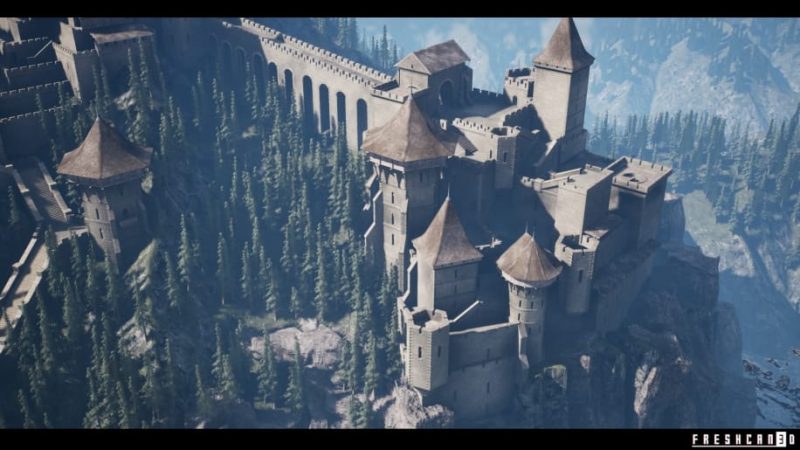 【UE资源】中世纪城堡环境-Medieval Castle Environment1Li-Digital Art Education1Li
