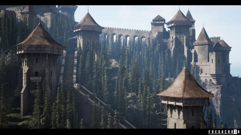图片[1]1Li-Digital Art Education【UE资源】中世纪城堡环境-Medieval Castle Environment1Li-Digital Art Education1Li