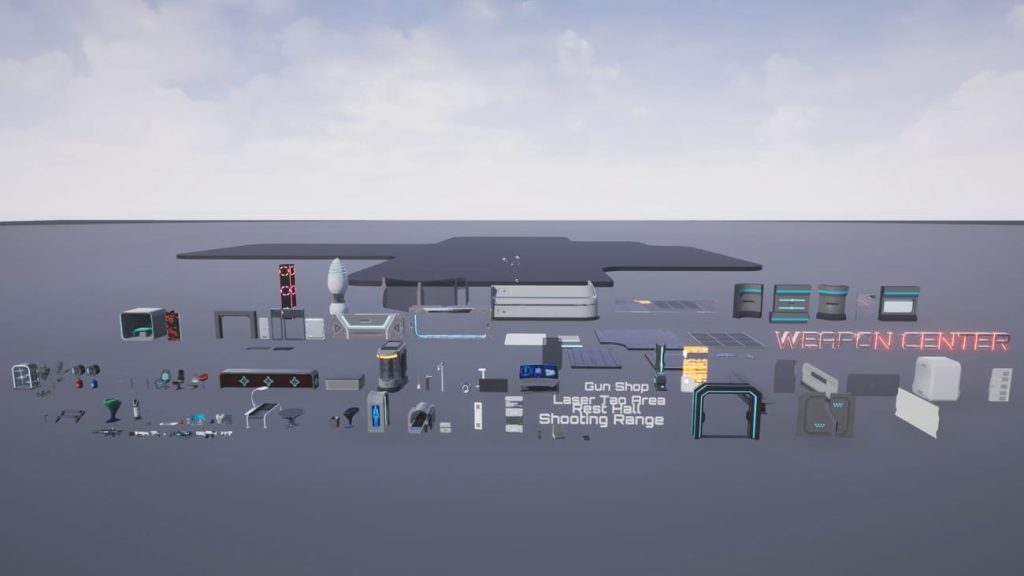图片[8]1Li-Digital Art Education【UE资源】科幻模块化内饰包-INTERIOR BUNDLE SCI-FI MODULAR FUTURISTIC1Li-Digital Art Education1Li