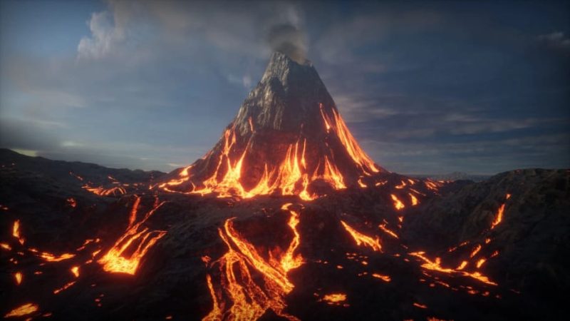【UE资源】8K火山景观包-8K Volcano Landscape Pack1Li-Digital Art Education1Li