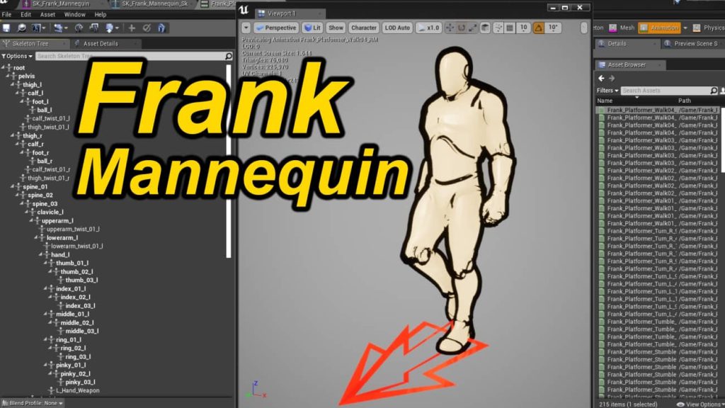 图片[4]1Li-Digital Art Education【UE资源】弗兰克平台游戏1（215帧动画）基础资产-Frank Platformer 1 (215 Anim)1Li-Digital Art Education1Li