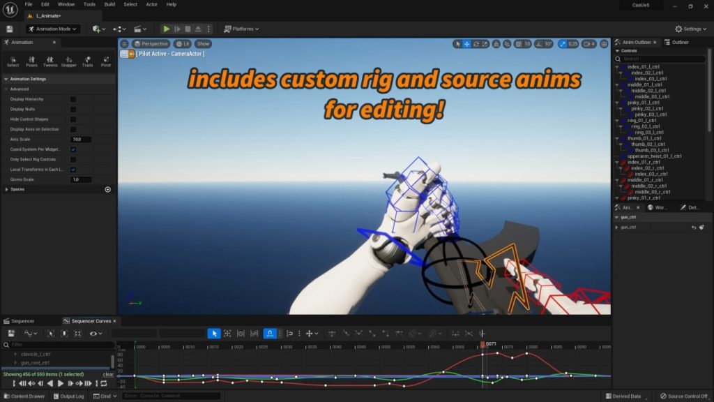图片[6]1Li-Digital Art Education【UE资源】可定制的射手武器模型-Customizable FP Arms Animations1Li-Digital Art Education1Li