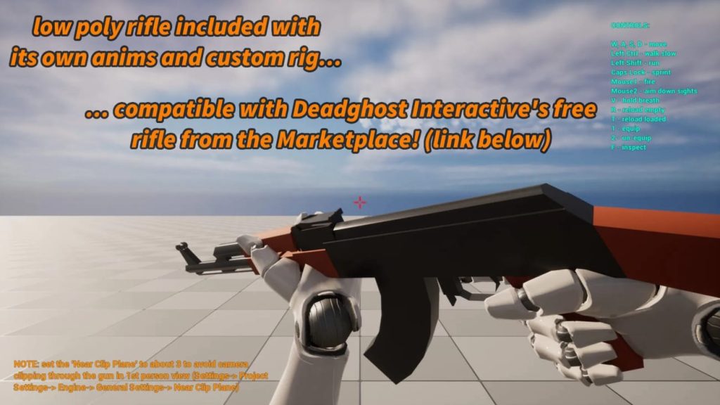 图片[4]1Li-Digital Art Education【UE资源】可定制的射手武器模型-Customizable FP Arms Animations1Li-Digital Art Education1Li