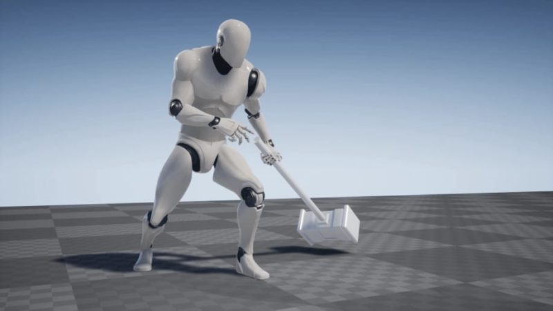 【UE资源】锤子动画合集包-Hammer Animation Set1Li-Digital Art Education1Li
