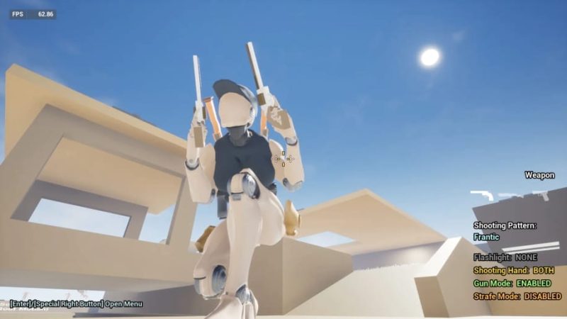 【UE资源】女性抢手角色动画模板-Female Shooter Character Template1Li-Digital Art Education1Li