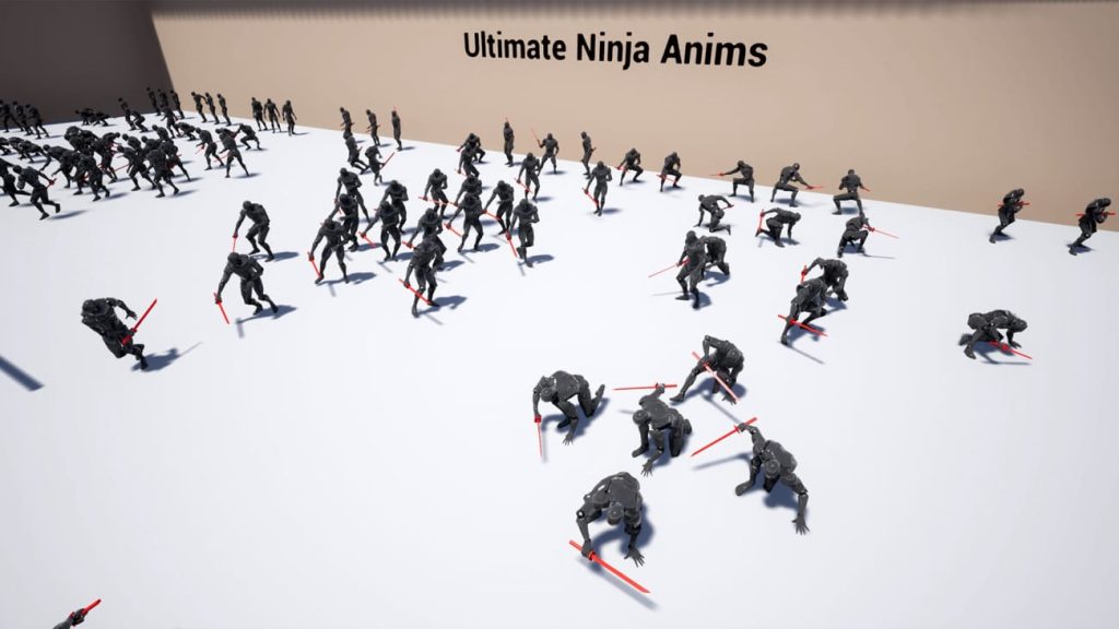 图片[4]1Li-Digital Art Education【UE资源】终极忍者动画包-Ultimate Ninja Anims1Li-Digital Art Education1Li