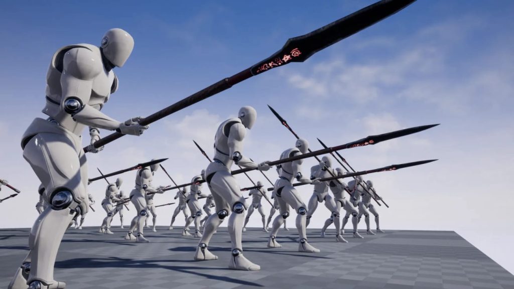 图片[1]1Li-Digital Art Education【UE资源】枪戟动画合集包-Spear And Halberd Animset1Li-Digital Art Education1Li