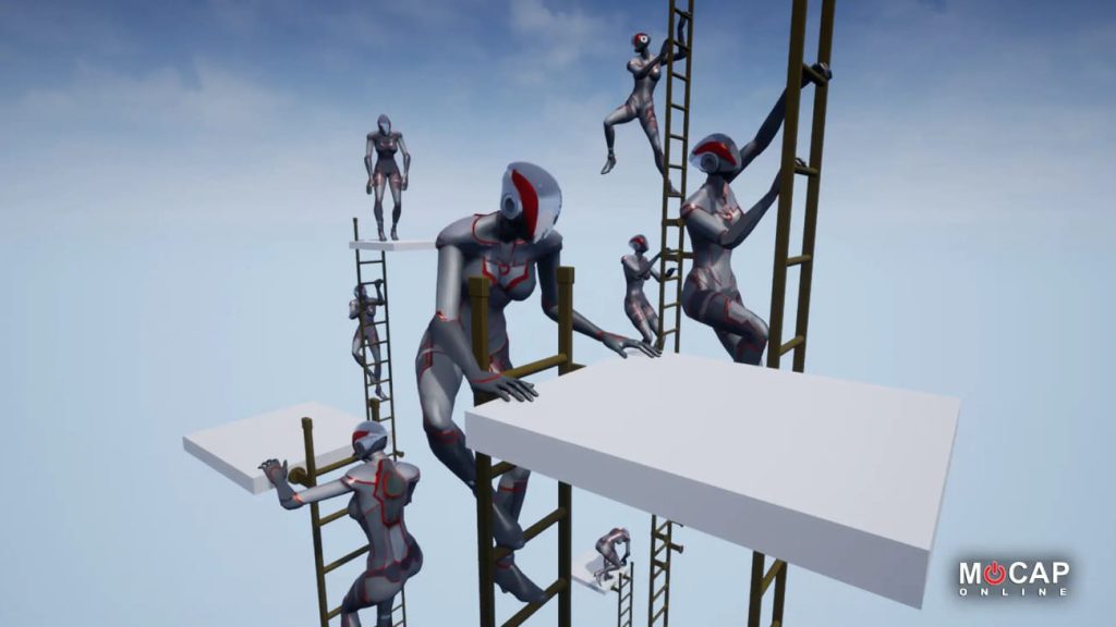 图片[1]1Li-Digital Art Education【UE资源】攀爬动作包-Ladder Pro - Mocap Pack1Li-Digital Art Education1Li