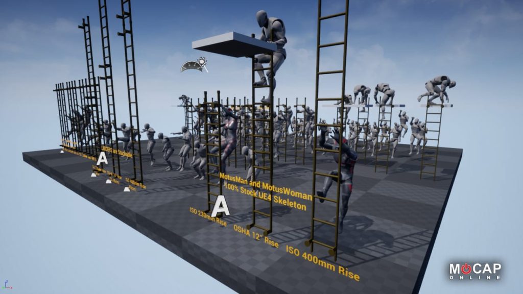 图片[6]1Li-Digital Art Education【UE资源】攀爬动作包-Ladder Pro - Mocap Pack1Li-Digital Art Education1Li