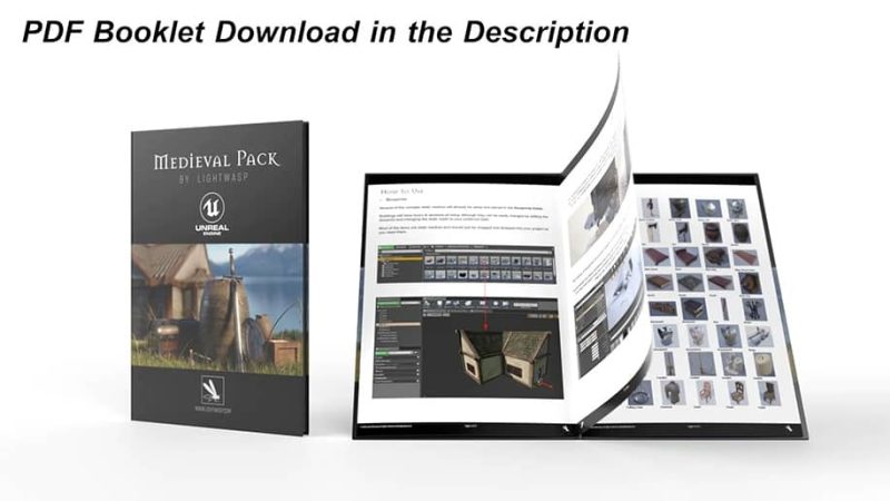 【UE资源】中世纪资源包-Medieval Mega Pack1Li-Digital Art Education1Li