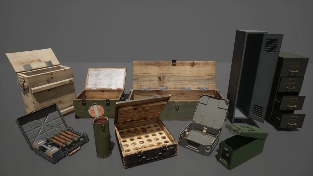 图片[3]1Li-Digital Art Education【UE资源】二战德国地堡资源-WW2 German Bunker1Li-Digital Art Education1Li