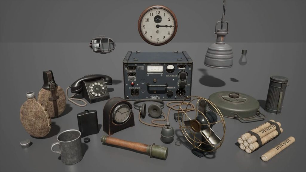 图片[8]1Li-Digital Art Education【UE资源】二战德国地堡资源-WW2 German Bunker1Li-Digital Art Education1Li