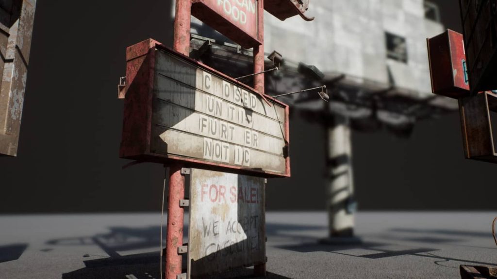 图片[3]1Li-Digital Art Education【UE资源】世界末日后的场景-VOL 2-Post Apocalyptic Signs - VOL 21Li-Digital Art Education1Li