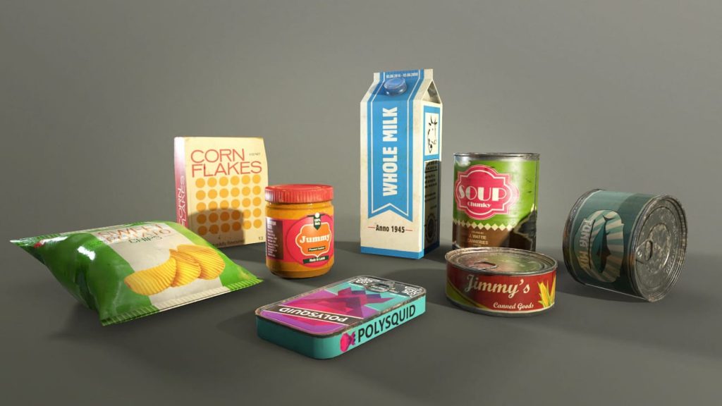 图片[4]1Li-Digital Art Education【UE资源】生存食品包资源合集-Survival Food Pack1Li-Digital Art Education1Li