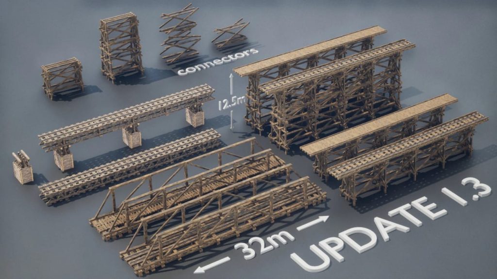 图片[3]1Li-Digital Art Education【UE资源】木桥资源包-Wooden Bridges Optimized1Li-Digital Art Education1Li