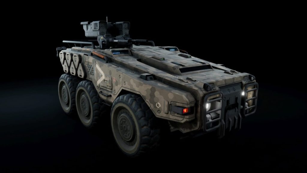 图片[2]1Li-Digital Art Education【UE资源】科幻军用装甲车-SciFi Military APC1Li-Digital Art Education1Li