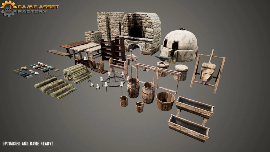 图片[7]1Li-Digital Art Education【UE资源】中世纪道具包-Medieval Props Pack1Li-Digital Art Education1Li
