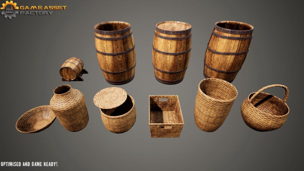 图片[1]1Li-Digital Art Education【UE资源】中世纪道具包-Medieval Props Pack1Li-Digital Art Education1Li