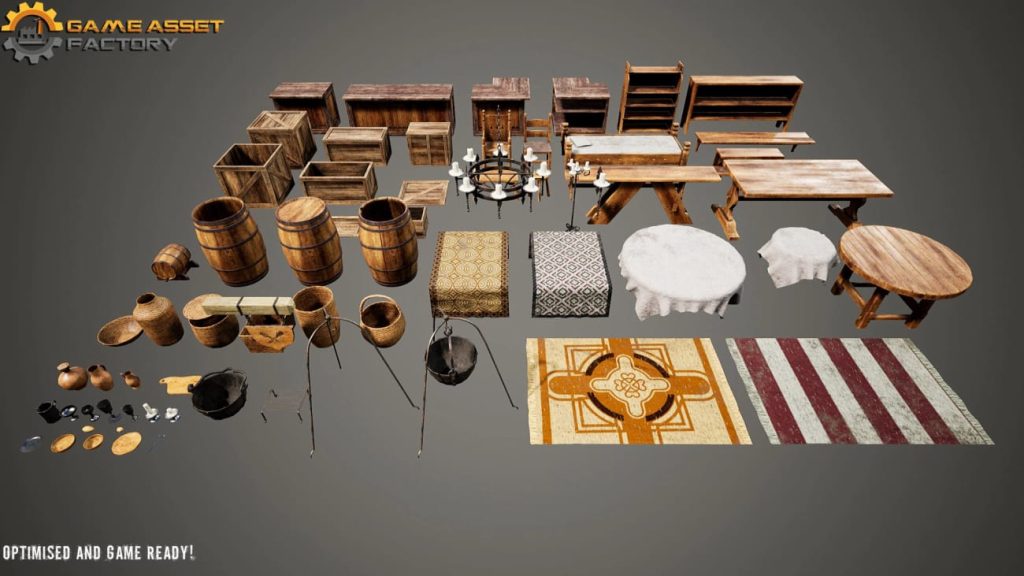 图片[9]1Li-Digital Art Education【UE资源】中世纪道具包-Medieval Props Pack1Li-Digital Art Education1Li