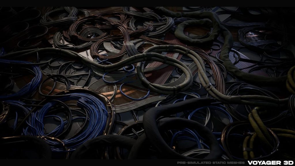 图片[8]1Li-Digital Art Education【UE资源】样条电缆合集包-Spline Cable Kit1Li-Digital Art Education1Li