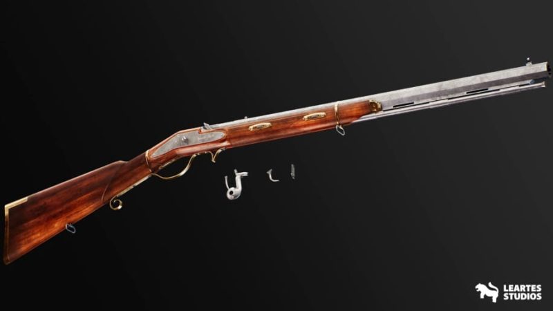 【UE资源】西部枪支资源包02-FPS 4K Western Guns - VOL.21Li-Digital Art Education1Li