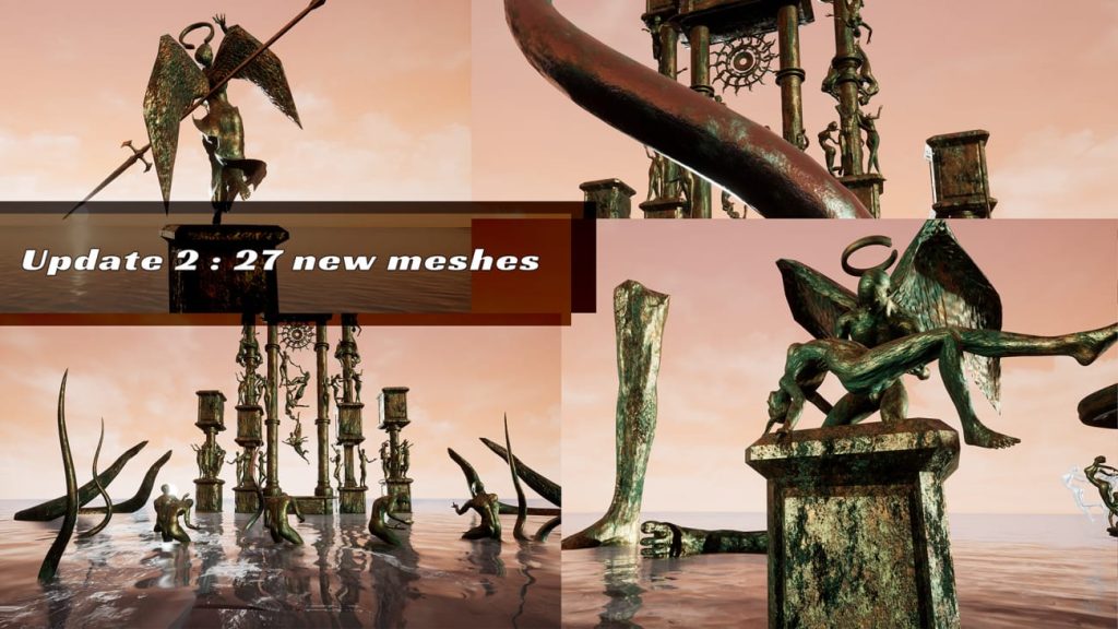 图片[1]1Li-Digital Art Education【UE资源】古代青铜包-Ancient Bronze Pack vol. 11Li-Digital Art Education1Li