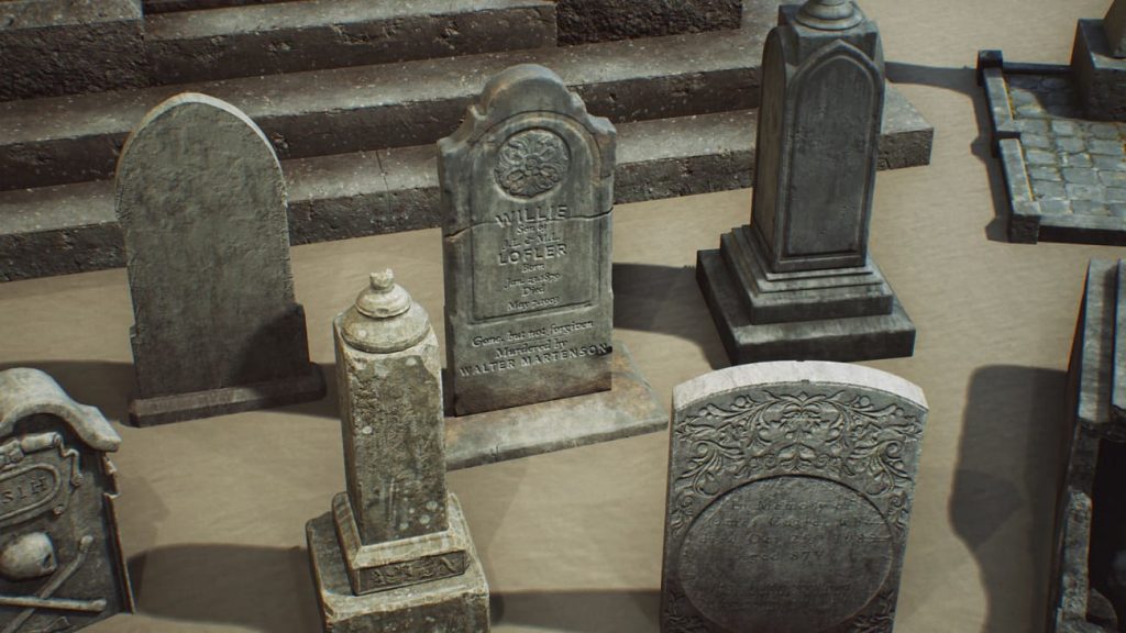 图片[4]1Li-Digital Art Education【UE资源】墓地资源包-Cemetery - VOL.11Li-Digital Art Education1Li