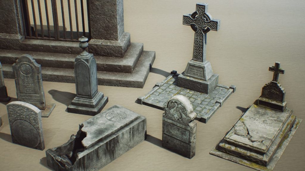 图片[1]1Li-Digital Art Education【UE资源】墓地资源包-Cemetery - VOL.11Li-Digital Art Education1Li
